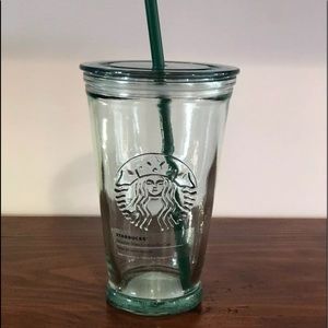 Starbucks 16 oz Glass tumbler